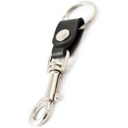 Key-Bak - Key-Bak 0305-907 Bolt Snap Deri Kayışlı Anahtarlık Halkası