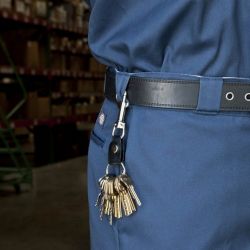 Key-Bak - Key-Bak 0305-907 Bolt Snap Deri Kayışlı Anahtarlık Halkası (1)