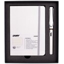 LAMY - LAMY A6 YUMUŞAK KAPAK DEFTER VE DOLMA KALEM SETİ (BEYAZ)