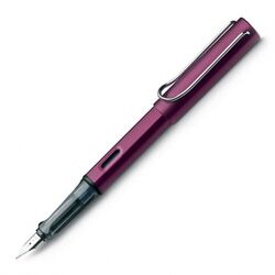 LAMY - LAMY AL-STAR DOLMA KALEM SİYAH-MOR (F UÇ)