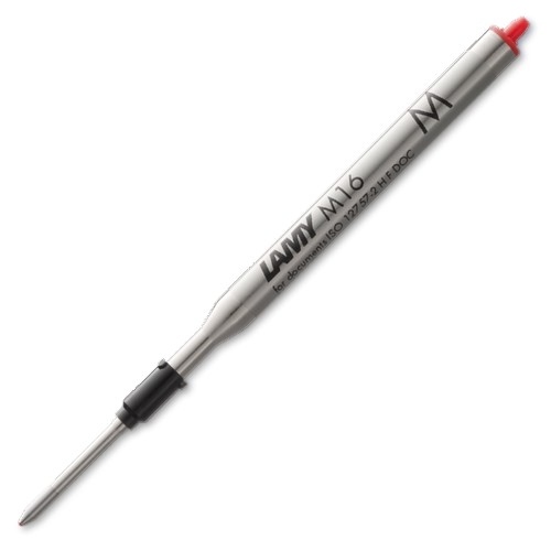 LAMY M16 TÜKENMEZ KALEM REFİLİ TEKLİ KIRMIZI (M)