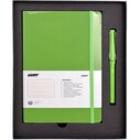LAMY - LAMY YUMUŞAK KAPAK A5 DEFTER VE ROLLER SET (YEŞİL)
