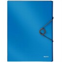 LEITZ - LEITZ 4568 KALIN LASTİKLİ DOSYA MAVİ - 2 ADET