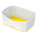 LEITZ - LEITZ 5257 MYBOX® MASA ÜSTÜ SAKLAMA KUTUSU BEYAZ-SARI