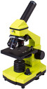 Levenhuk - Levenhuk Raınbow 2L PLUS Lime/Yeşil Limon Mikroskop