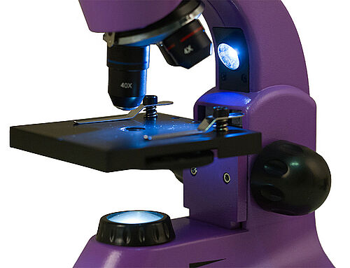 Levenhuk Raınbow 50L PLUS Amethyst/Ametist Mikroskop - 6