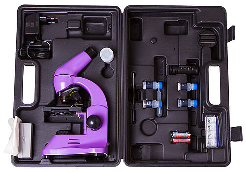 Levenhuk Raınbow 50L PLUS Amethyst/Ametist Mikroskop - 7