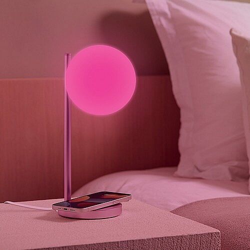 Lexon Bubble Aydınlatma & Şarj Cihazı Pembe LH70LP - 3