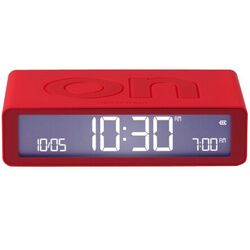 LEXON - Lexon Flip Klasik Şarj Edilebilir Alarm Saat Kırmızı LR157R4