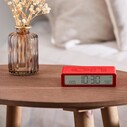 Lexon Flip Klasik Şarj Edilebilir Alarm Saat Kırmızı LR157R4 - Thumbnail