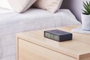 Lexon Flip Klasik Şarj Edilebilir Alarm Saat Koyu Gri LR157G3 - Thumbnail