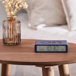 LEXON - Lexon Flip Klasik Şarj Edilebilir Alarm Saat Lacivert LR157DB9 (1)