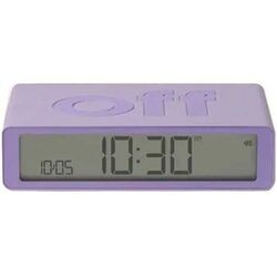 LEXON - Lexon Flip Klasik Şarj Edilebilir Alarm Saat Lila LR157LL