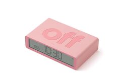 Lexon - Lexon Flip Klasik Şarj Edilebilir Alarm Saat Pembe (1)