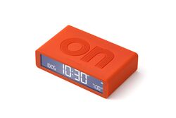 Lexon - Lexon Flip Klasik Şarj Edilebilir Alarm Saat Turuncu (1)