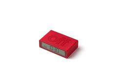 Lexon - Lexon Flip Mini Şarj Edilebilir Alarm Saat Açık Kırmızı (1)