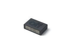 Lexon - Lexon Flip Mini Şarj Edilebilir Alarm Saat Koyu Gri
