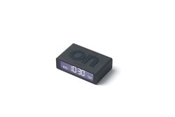 Lexon - Lexon Flip Mini Şarj Edilebilir Alarm Saat Koyu Gri (1)