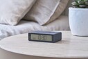 Lexon Flip Mini Şarj Edilebilir Alarm Saat Koyu Gri - Thumbnail