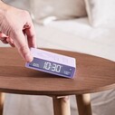 LEXON - Lexon Flip Mini Şarj Edilebilir Alarm Saat Lila LR158LL (1)