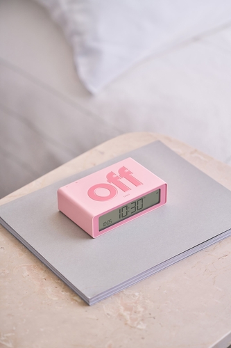 Lexon Flip Mini Şarj Edilebilir Alarm Saat Pembe Lr158p4
