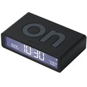 Lexon Flip Mini Şarj Edilebilir Alarm Saat Siyah LR158N0 - Thumbnail