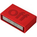 LEXON - Lexon Flip Plus Alarm Saat Kırmızı LR150R9