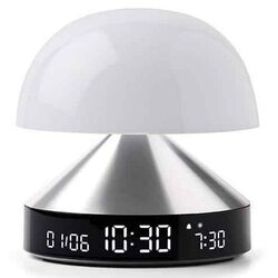 LEXON - Lexon Mina Sunrise Alarm Saatli Gün Işığı Simulatörü - Alüminyum LR153MAP