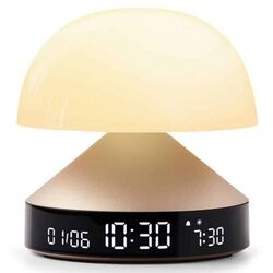 LEXON - Lexon Mina Sunrise Alarm Saatli Gün Işığı Simulatörü & Aydınlatma Gold LR153MD (1)