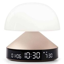 LEXON - Lexon Mina Sunrise Alarm Saatli Gün Işığı Simulatörü (Gold LR153MD)