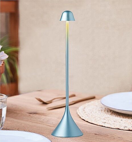 Lexon Steli Bell Led Masa Lambası Açık Mavi LH95B-LB1 - 3