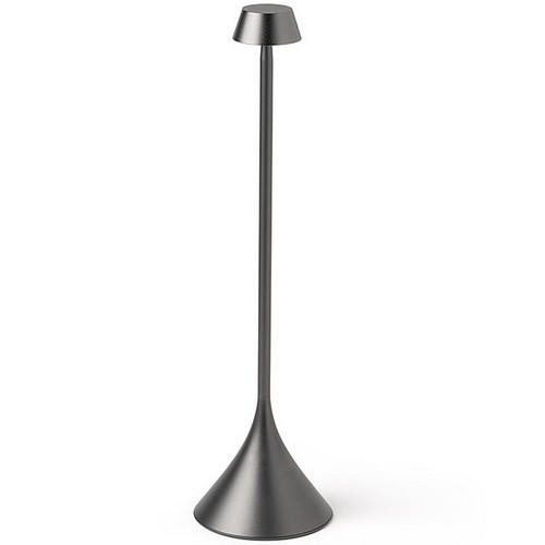 Lexon Steli Shade Led Masa Lambası Metalik Gri