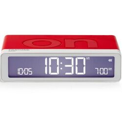LEXON - Lexon x Pantone Flip Klasik Şarj Edilebilir Alarm Saat Kırmızı LR157PT-R