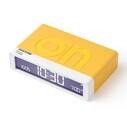 LEXON - Lexon x Pantone Flip Klasik Şarj Edilebilir Alarm Saat Sarı LR157PT-Y (1)