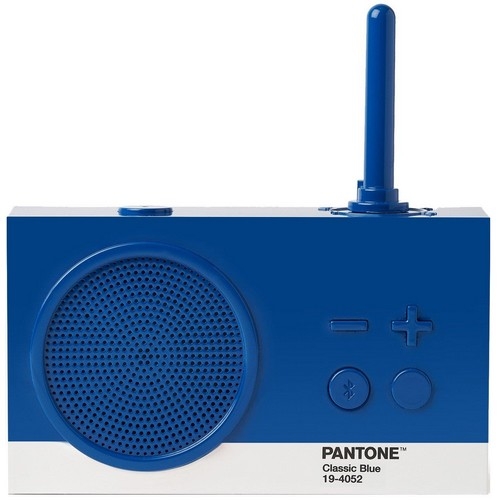 Lexon X Pantone Tykho 3 Bluetooth Hoparlör Ve Radyo Mavi