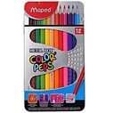 MAPED - MAPED COLOR PEPS KURU BOYA 12 RENK METALİK