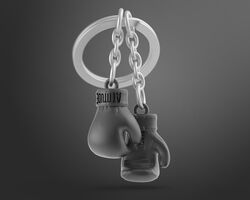 Metalmorphose - Metalmorphose Boks Eldivenleri Anahtarlık Siyah (1)