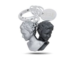 Metalmorphose - Metalmorphose Burç Koleksiyonu İkizler Anahtarlık / Çanta Aksesuarı