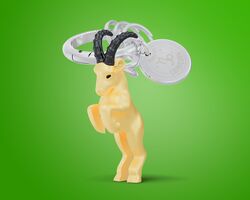 Metalmorphose - Metalmorphose Burç Koleksiyonu Oğlak Anahtarlık / Çanta Aksesuarı (1)