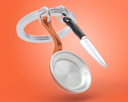 Metalmorphose - Metalmorphose Chef de Quisine Anahtarlık (1)