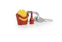 Metalmorphose French Fries ve Ketçup Anahtarlık - Thumbnail