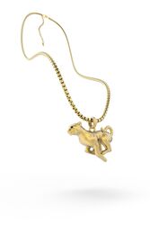 Metalmorphose - Metalmorphose Leopar Kolye