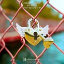 Metalmorphose Love Lock Anahtarlık - Thumbnail