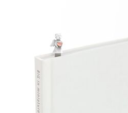 Metalmorphose - Metalmorphose Melek & Rose Gold Kalp Kitap Ayracı