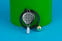 Metalmorphose Padel Tenis Anahtarlık Siyah - Thumbnail