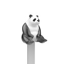 Metalmorphose Panda Kitap Ayracı - Thumbnail