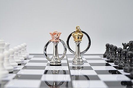 Metalmorphose Queen Chess Anahtarlık - 5