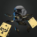 Metalmorphose Skull Anahtarlık - Thumbnail