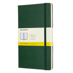 MOLESKINE - Moleskine Sert Kapak Defter Mersin Yeşili (Kareli - 13x21) - 9087