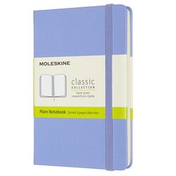 MOLESKINE - Moleskine Sert Kapak Defter Ortanca Mavisi (Çizgisiz - 13x21) - 0826